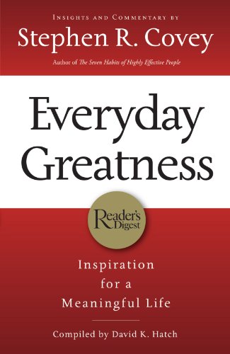 9781401603564: Everyday Greatness: Inspiration for a Meaningful Life