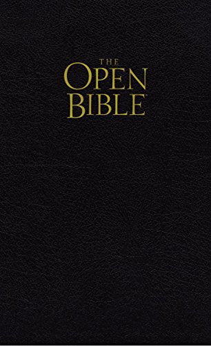 9781401675585: KJV, The Open Bible, Bonded Leather, Black, Indexed