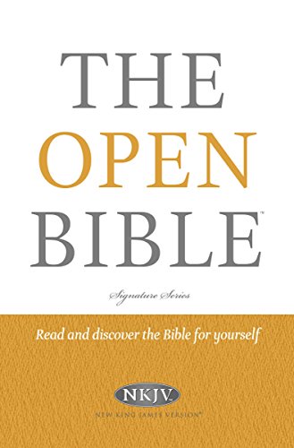 9781401675639: NKJV, The Open Bible, Hardcover (Signature)