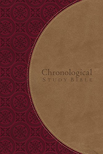 9781401676940: Full Color (The NKJV, the Chronological Study Bible, Imitation Leather, Burgundy/Tan)