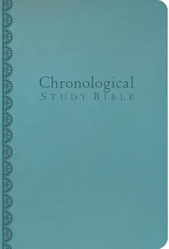 Beispielbild fr NKJV, The Chronological Study Bible, Imitation Leather, Blue zum Verkauf von MyLibraryMarket