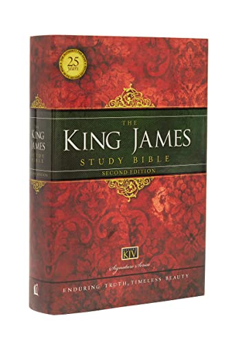Stock image for KJV Study Bible, Large Print, Hardcover, Red Letter Edition: Second Edition for sale by gwdetroit