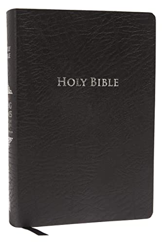 9781401679569: KJV Study Bible, Large Print, Bonded Leather, Black, Red Letter: Second Edition
