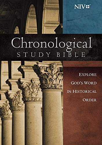 Beispielbild fr NIV, Chronological Study Bible, Hardcover: Holy Bible, New International Version zum Verkauf von St Vincent de Paul of Lane County