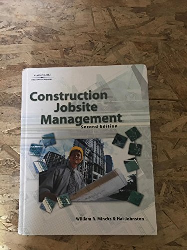 Stock image for Construction Jobsite Management for sale by Better World Books