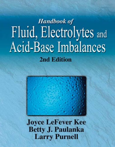 9781401810337: Handbook of Fluid, Electrolyte, and Acid-Base Imbalances