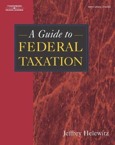 Imagen de archivo de A Guide to Federal Taxation a la venta por The Book Cellar, LLC