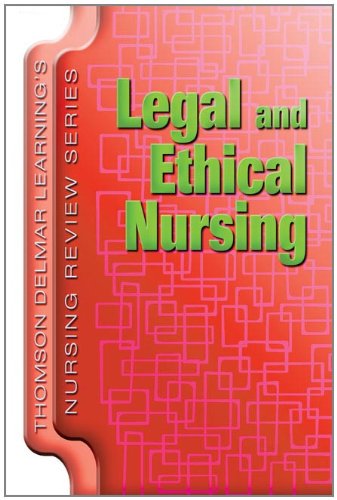 Stock image for Legal and Ethical Nursing for sale by Better World Books