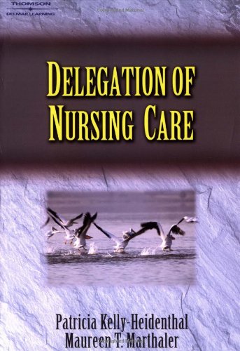 Beispielbild fr Delegation of Nursing Care zum Verkauf von Wonder Book