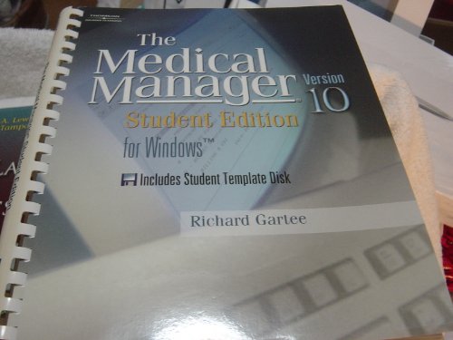 Imagen de archivo de Medical Manager Student Edition 10.0 a la venta por SecondSale
