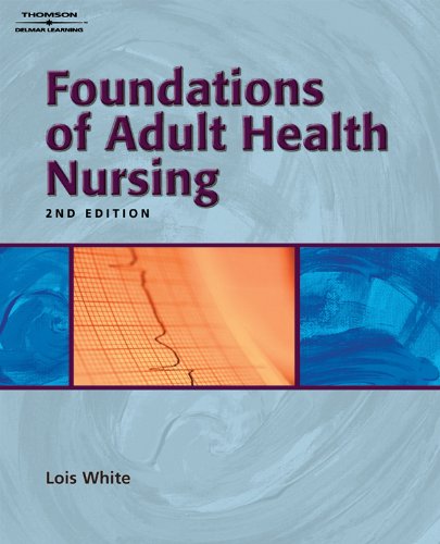 Beispielbild fr Study Guide for White  s Foundations of Adult Health Nursing, 2nd zum Verkauf von HPB-Red