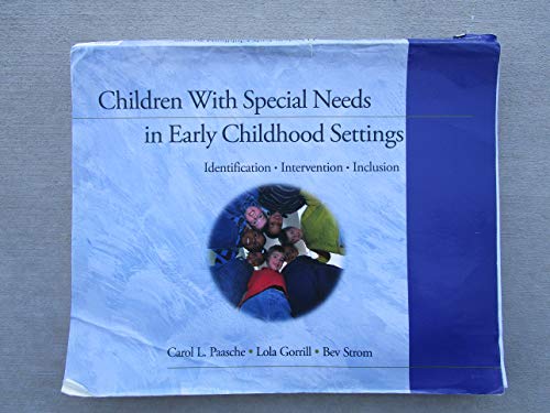 9781401835705: Children With Special Needs in Early Childhood Settings