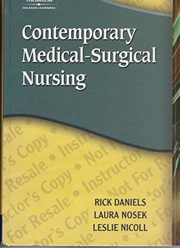 Stock image for Contemporary Medical-Surgical Nursing for sale by Better World Books