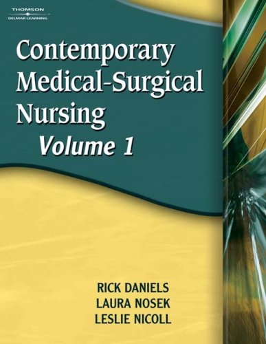 Beispielbild fr Contemporary Medical-Surgical Nursing, Volume 1 zum Verkauf von ThriftBooks-Dallas