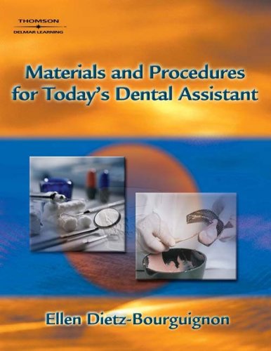 Stock image for Iml-Materials/Proc Dntl Asstnt for sale by POQUETTE'S BOOKS