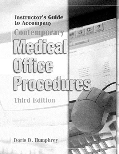 Beispielbild fr Contemporary Medical Office Procedures zum Verkauf von Booksavers of MD