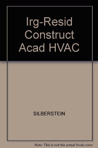 9781401849023: Irg-Resid Construct Acad HVAC