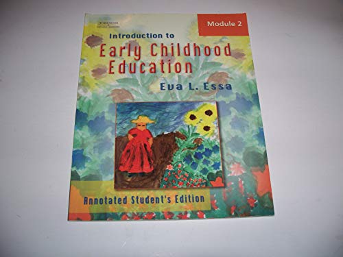 Stock image for Introduction to Early Childhood Education (Annotated Student's Edition, Module 2) for sale by HPB-Red