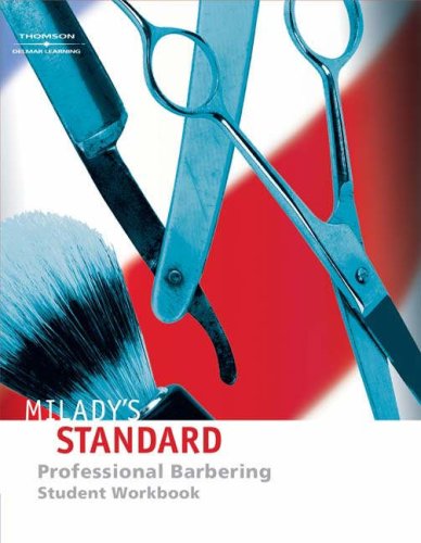 Imagen de archivo de Student Workbook for Milady's Standard Professional Barbering a la venta por Books of the Smoky Mountains