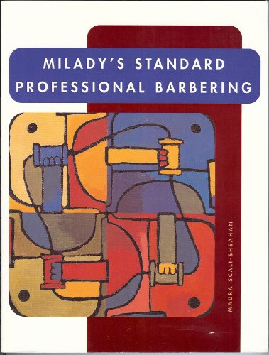 Imagen de archivo de Milady's Standard Professional Barbering a la venta por Jenson Books Inc