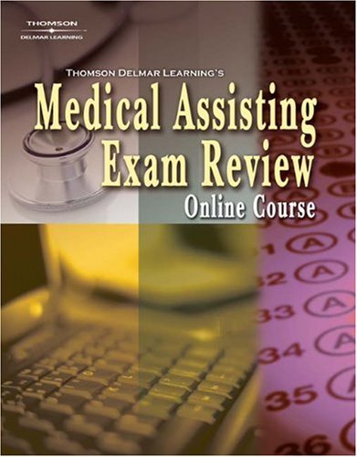 Medical Assisting Exam Review Online, Online Single User Version (9781401878122) by DELMAR