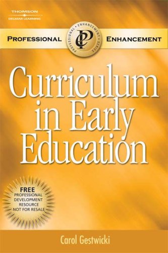 Imagen de archivo de Professional Enhancement Series: Curriculum in Early Education a la venta por BookHolders