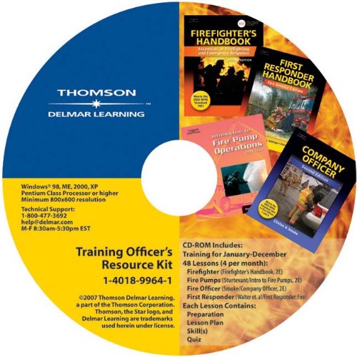 Training Officer's Resource Kit (9781401899646) by Delmar, Cengage Learning