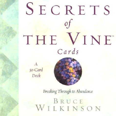 Imagen de archivo de Secrets of the Vine Cards Breaking Through to Abundance a la venta por TextbookRush