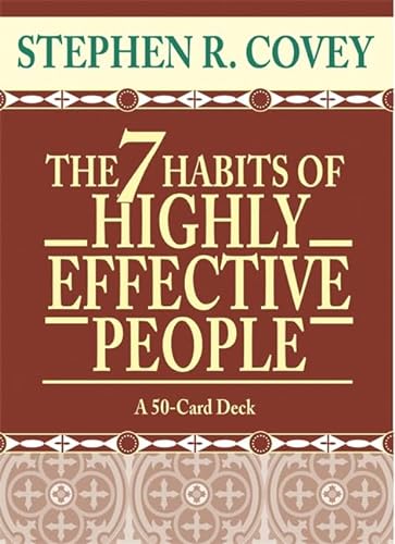 The 7 Habits of Highly Effective People Cards Prepack (9781401901172) by Covey, Stephen R.