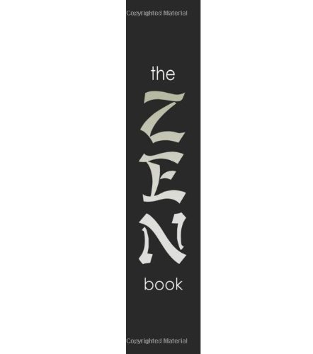Beispielbild fr The Zen Book zum Verkauf von Wonder Book
