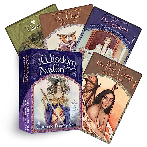Beispielbild fr The Wisdom of Avalon Oracle Cards: A 52-Card Deck and Guidebook zum Verkauf von medimops