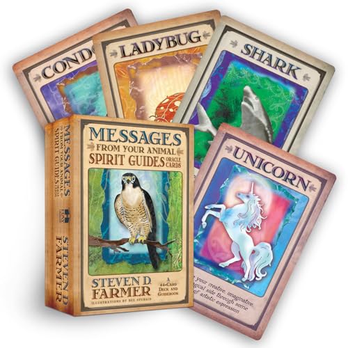 Stock image for Messages from Your Animal Spirit Guides Oracle Cards: A 44-Card Deck and Guidebook! for sale by HPB Inc.