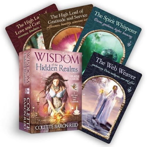 Imagen de archivo de Wisdom of the Hidden Realms Oracle Cards: A 44-Card Deck and Guidebook a la venta por Half Price Books Inc.