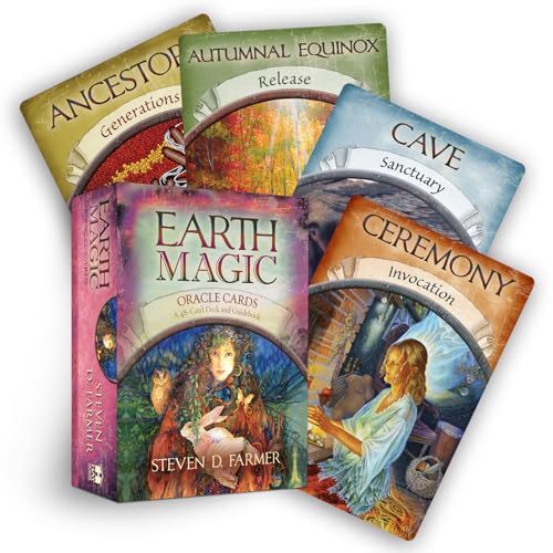 Beispielbild fr Earth Magic Oracle Cards zum Verkauf von WorldofBooks