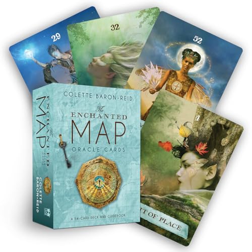 9781401927493: The Enchanted Map Oracle Cards: A 54-Card Oracle Deck for Love, Purpose, Healing, Magic and Happiness