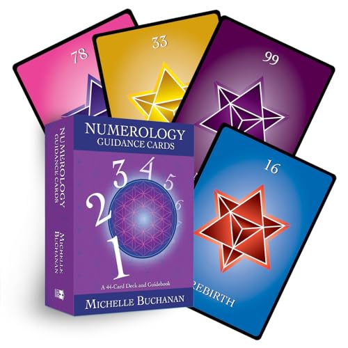 Beispielbild fr Numerology Guidance Cards: A 44-Card Deck and Guidebook zum Verkauf von Half Price Books Inc.