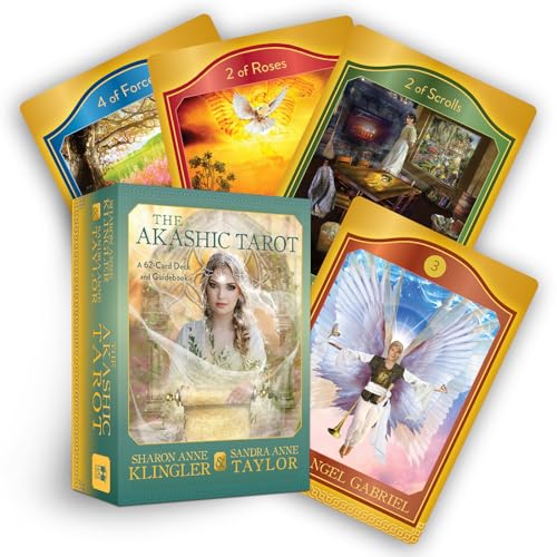 9781401950446: The Akashic Tarot: A 62-card Deck and Guidebook
