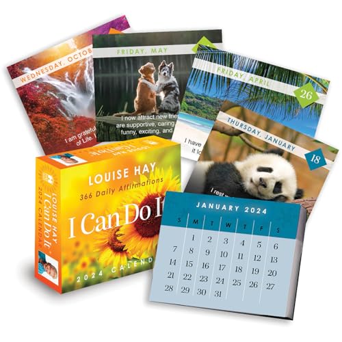 Beispielbild fr I Can Do It® 2024 Calendar: 366 Daily Affirmations zum Verkauf von BooksRun