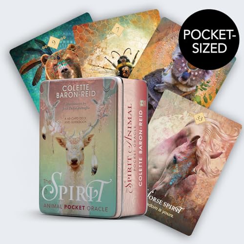 Stock image for The Spirit Animal Pocket Oracle: A 68-Card Deck - Animal Spirit Cards with Guidebook for sale by HPB Inc.