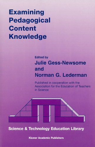 Stock image for Examining Pedagogical Content Knowledge: The Construct and its Implications for Science Education (Contemporary Trends and Issues in Science Education) for sale by HPB Inc.