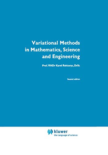 Stock image for Variational Methods in Mathematics, Science and Engineering for sale by Ria Christie Collections