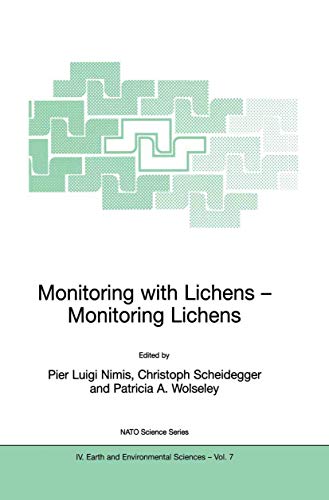 Stock image for MONITORING WITH LICHENS- MONITORING LICHENS. for sale by PASCALE'S  BOOKS