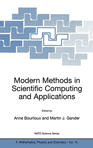 9781402007811: Modern Methods in Scientific Computing and Applications
