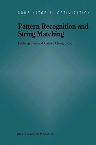 9781402009532: Pattern Recognition and String Matching: 13
