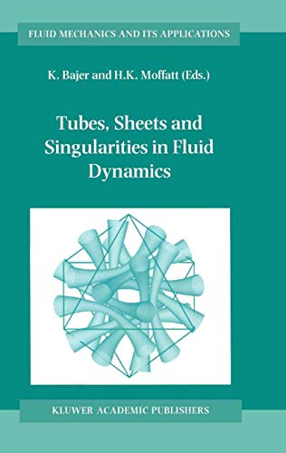 9781402009808: Tubes, Sheets and Singularities in Fluid Dynamics: Proceedings of the NATO ARW held in Zakopane, Poland, 2-7 September 2001, Sponsored as an IUTAM ... 71 (Fluid Mechanics and Its Applications)