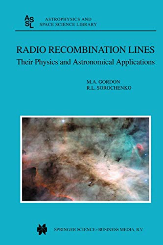 9781402010163: Radio Recombination Lines: Their Physics and Astronomical Applications (Astrophysics and Space Science Library, 282)