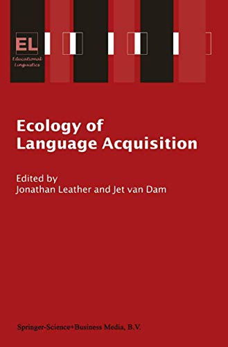 Ecology Of Language Acquisition