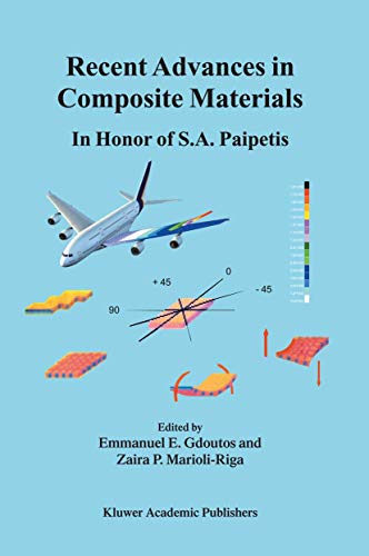 Stock image for Recent Advances in Composite Materials. In Honor of S. A. Paipetis for sale by Zubal-Books, Since 1961