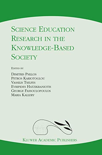 Imagen de archivo de Science Education Research in the Knowledge-Based Society a la venta por TEXTBOOKNOOK