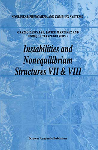 Stock image for Instabilities and Nonequilibrium Structures VII & VIII for sale by Book Bear